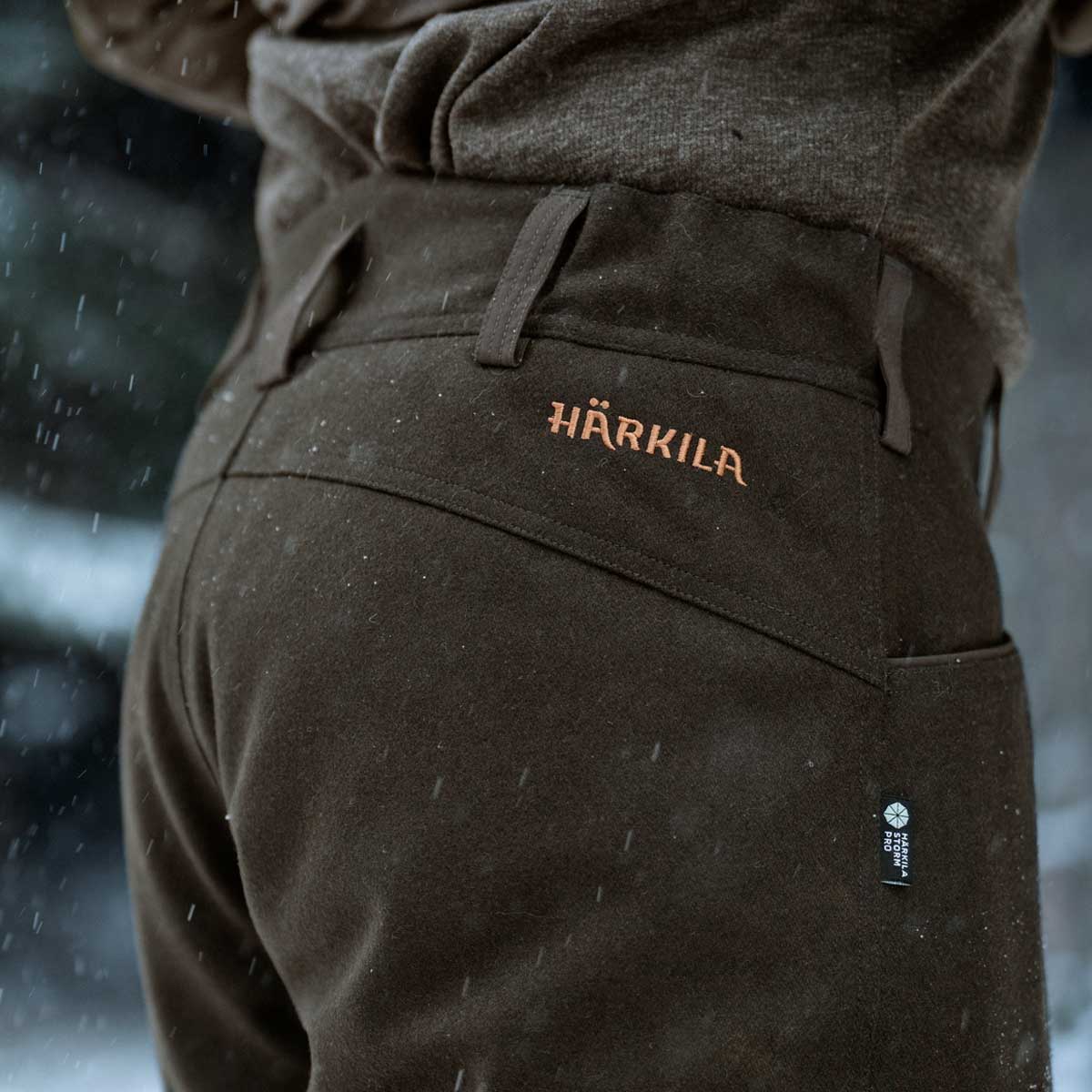 HARKILA Kodiak CleverWool HSP Insulated Trousers - Mens - Dark Hunting Green / Shadow Brown