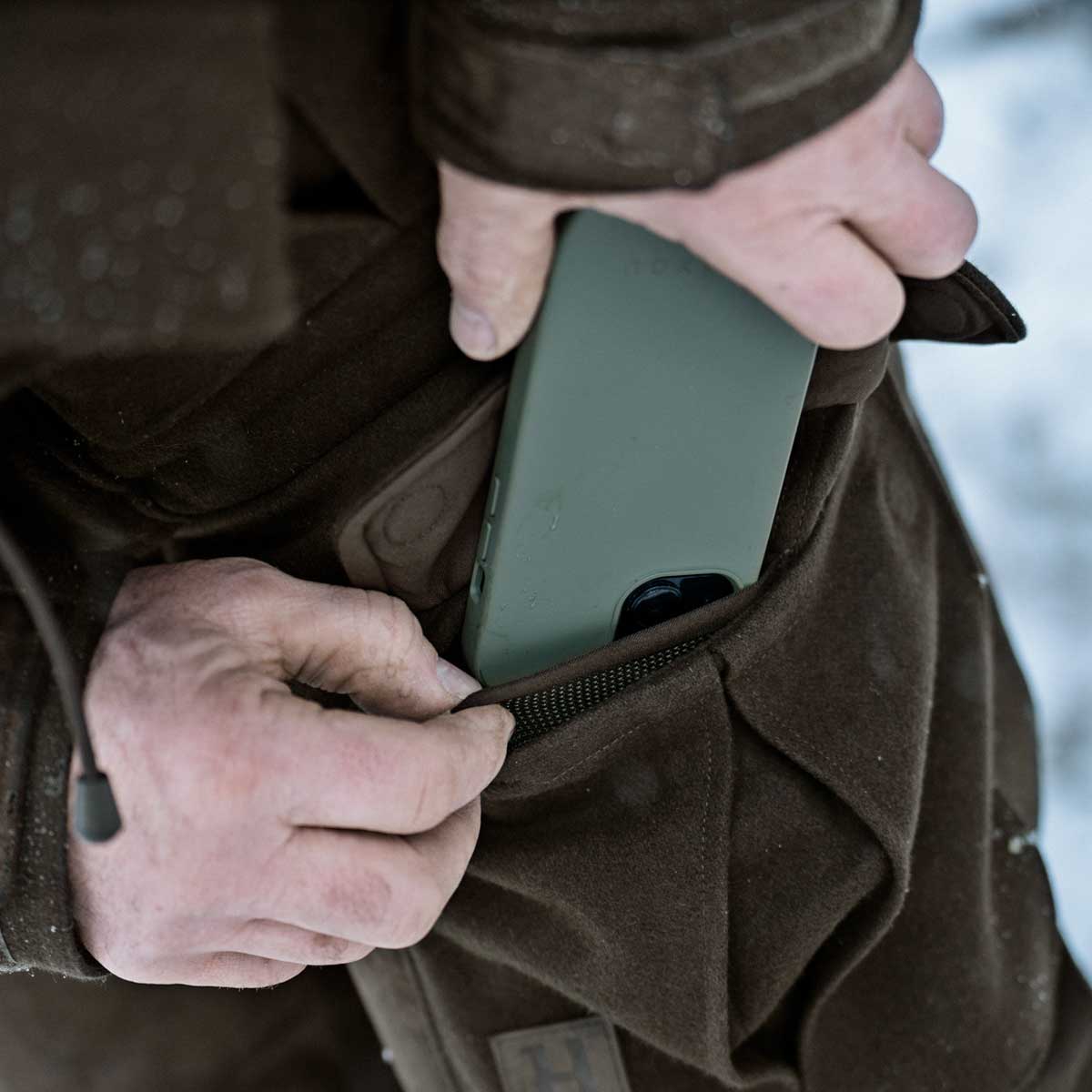 HARKILA Kodiak CleverWool HSP Insulated Trousers - Mens - Dark Hunting Green / Shadow Brown