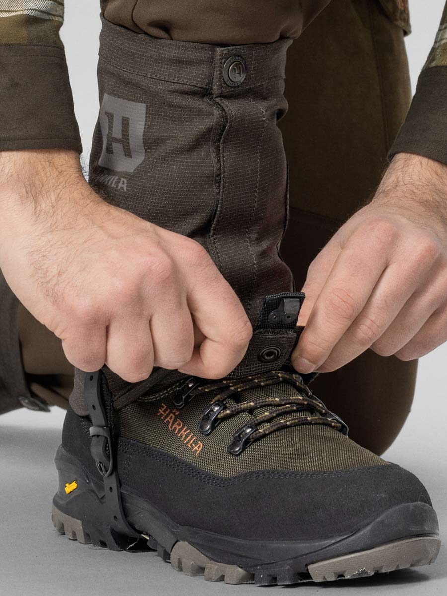 HARKILA Ledge Gaiters - Shadow Brown Harkila