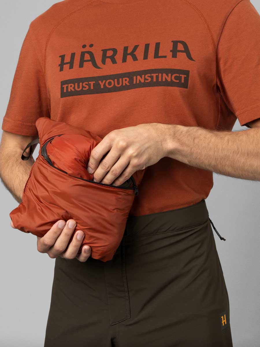 HARKILA Logmar Insulated Packable Waistcoat - Mens - Willow Green