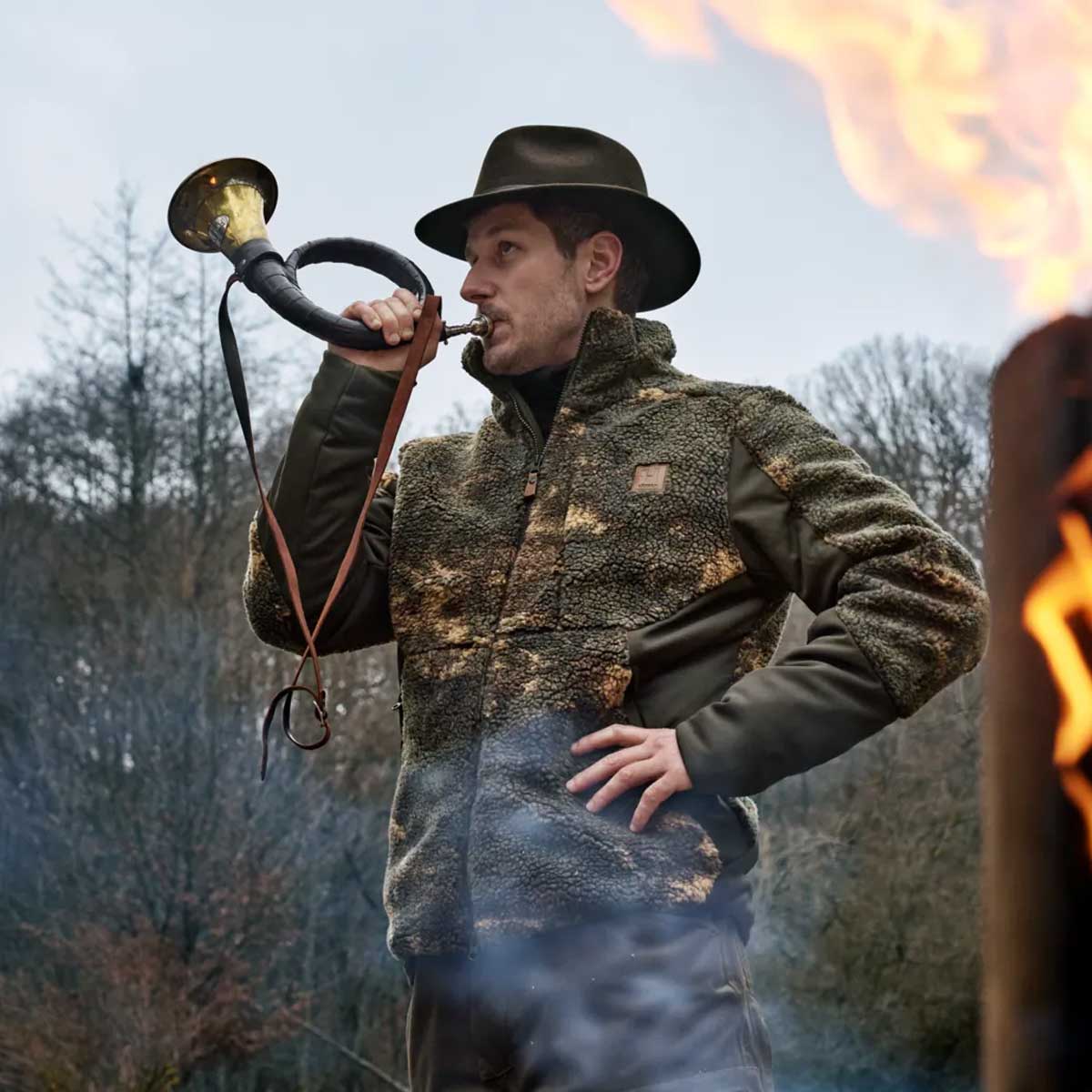 HARKILA Metso Water-Repellent Wool Hat - Shadow Brown