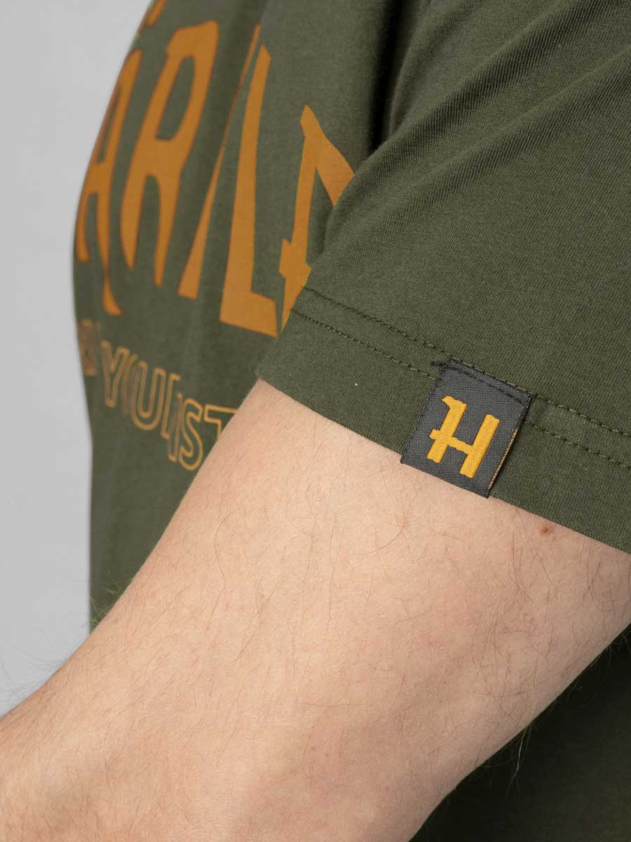 HARKILA Modi T-shirt - Mens - Rosin Green