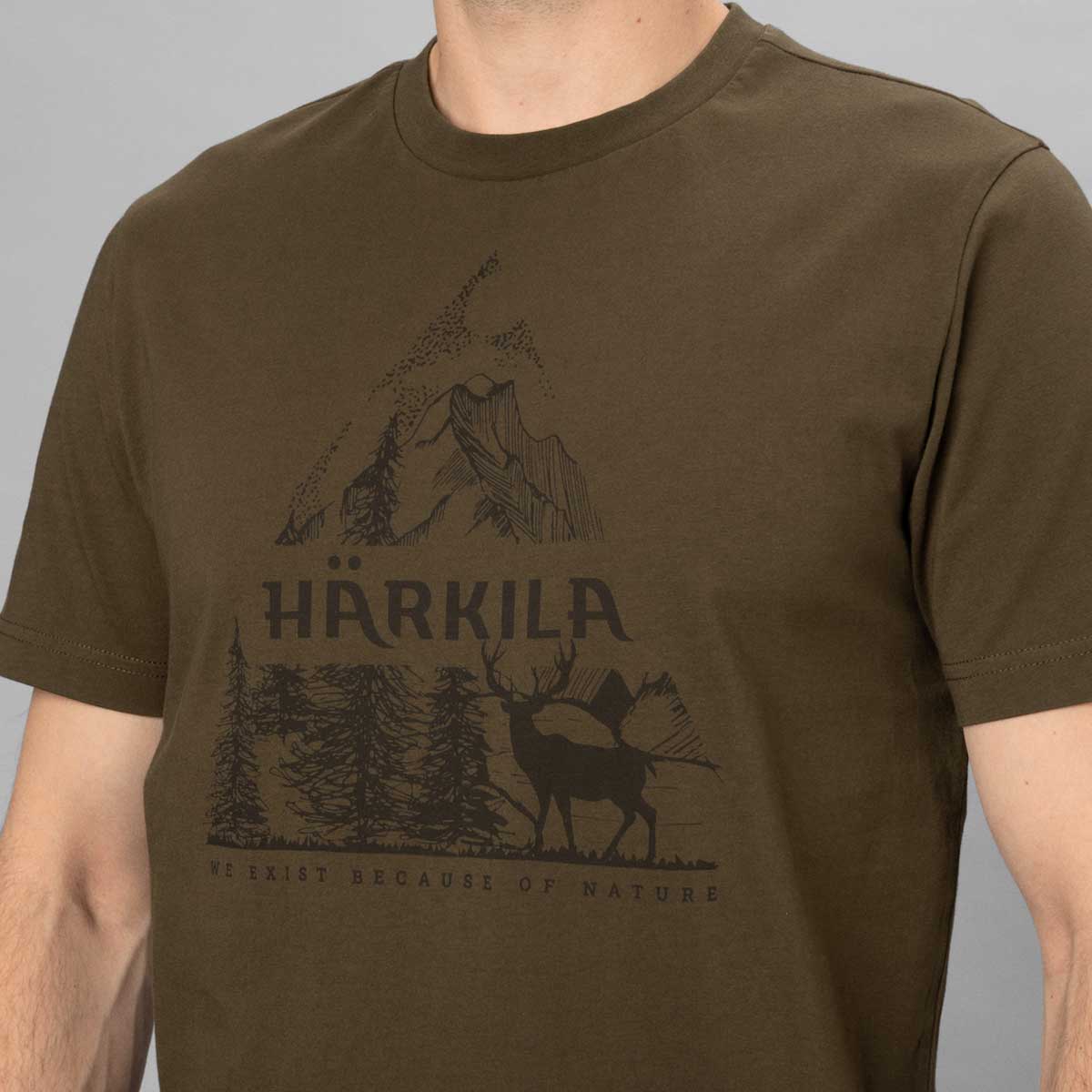HARKILA Nature T-shirt - Mens - Willow Green