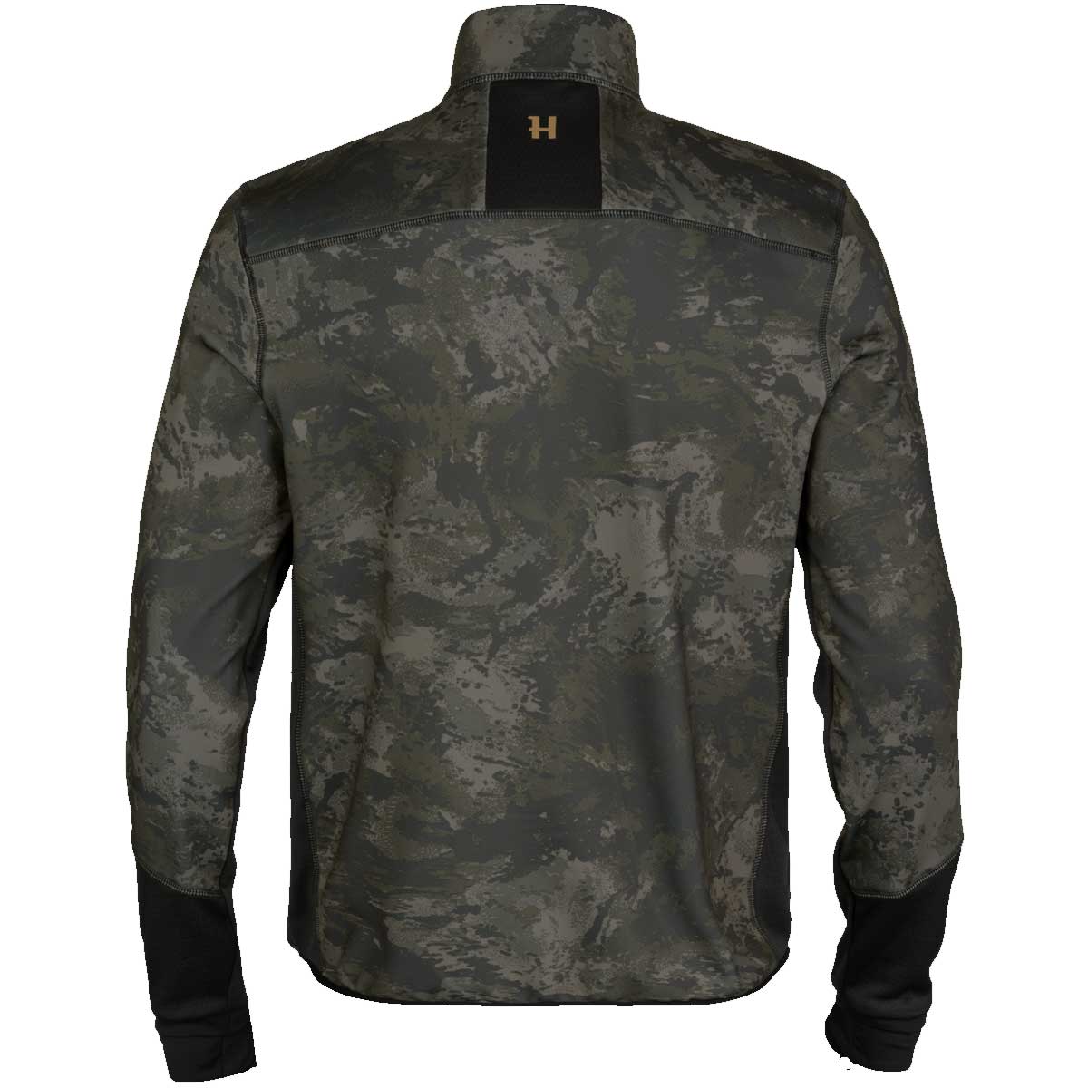 HARKILA NOCTYX Camo Fleece Jacket - Mens - AXIS MSP Black
