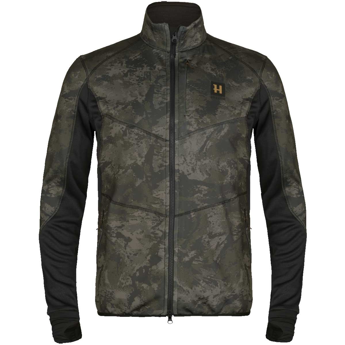 HARKILA NOCTYX Camo Fleece Jacket - Mens - AXIS MSP Black