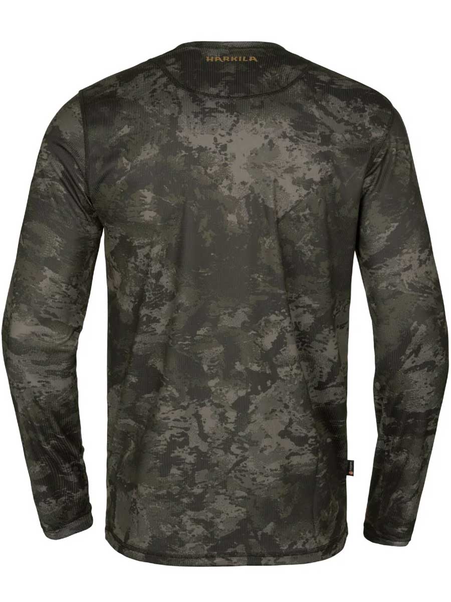 HARKILA NOCTYX Camo Long Sleeved T-shirt - Mens - AXIS MSP Black