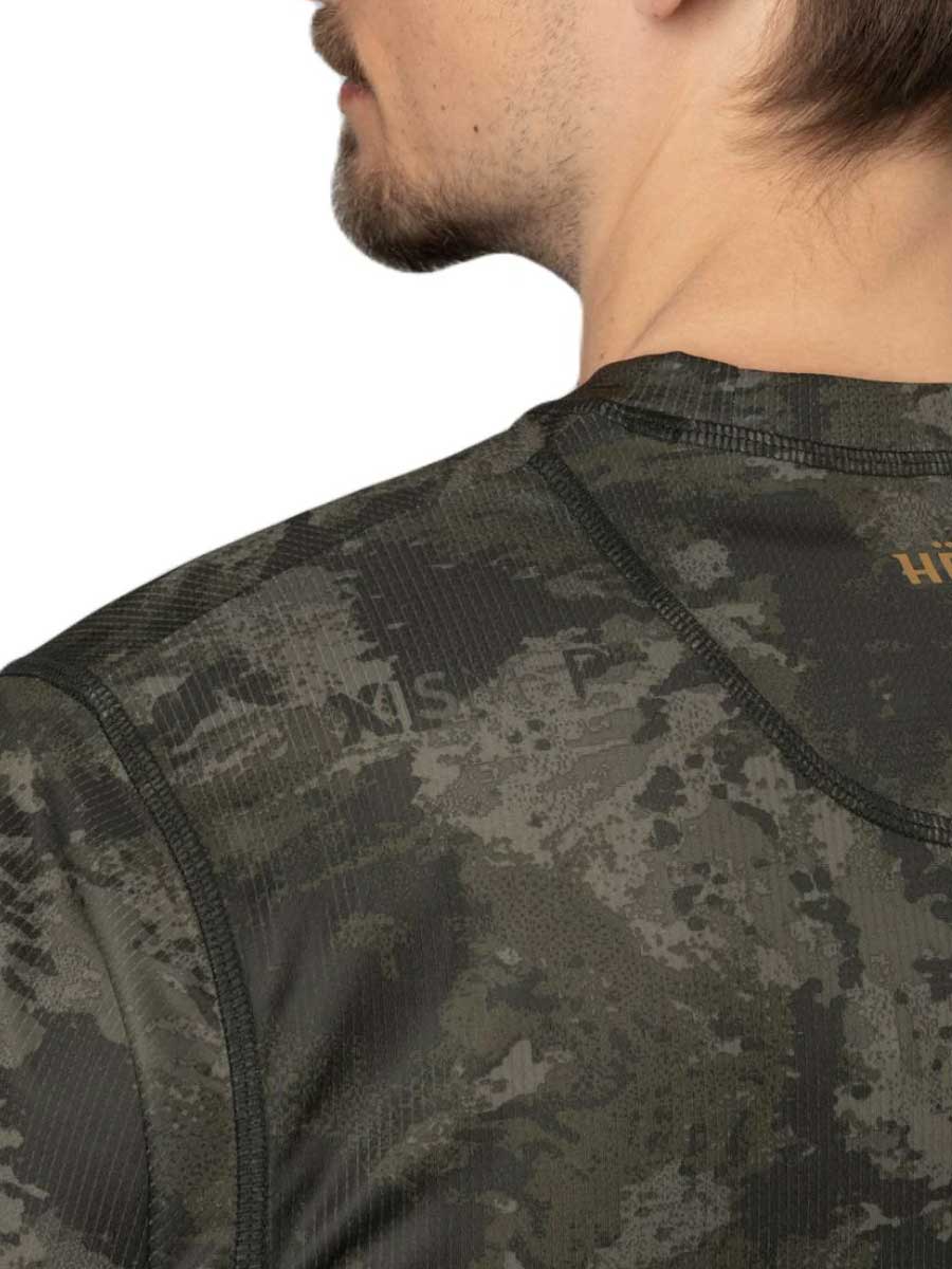 HARKILA NOCTYX Camo Long Sleeved T-shirt - Mens - AXIS MSP Black