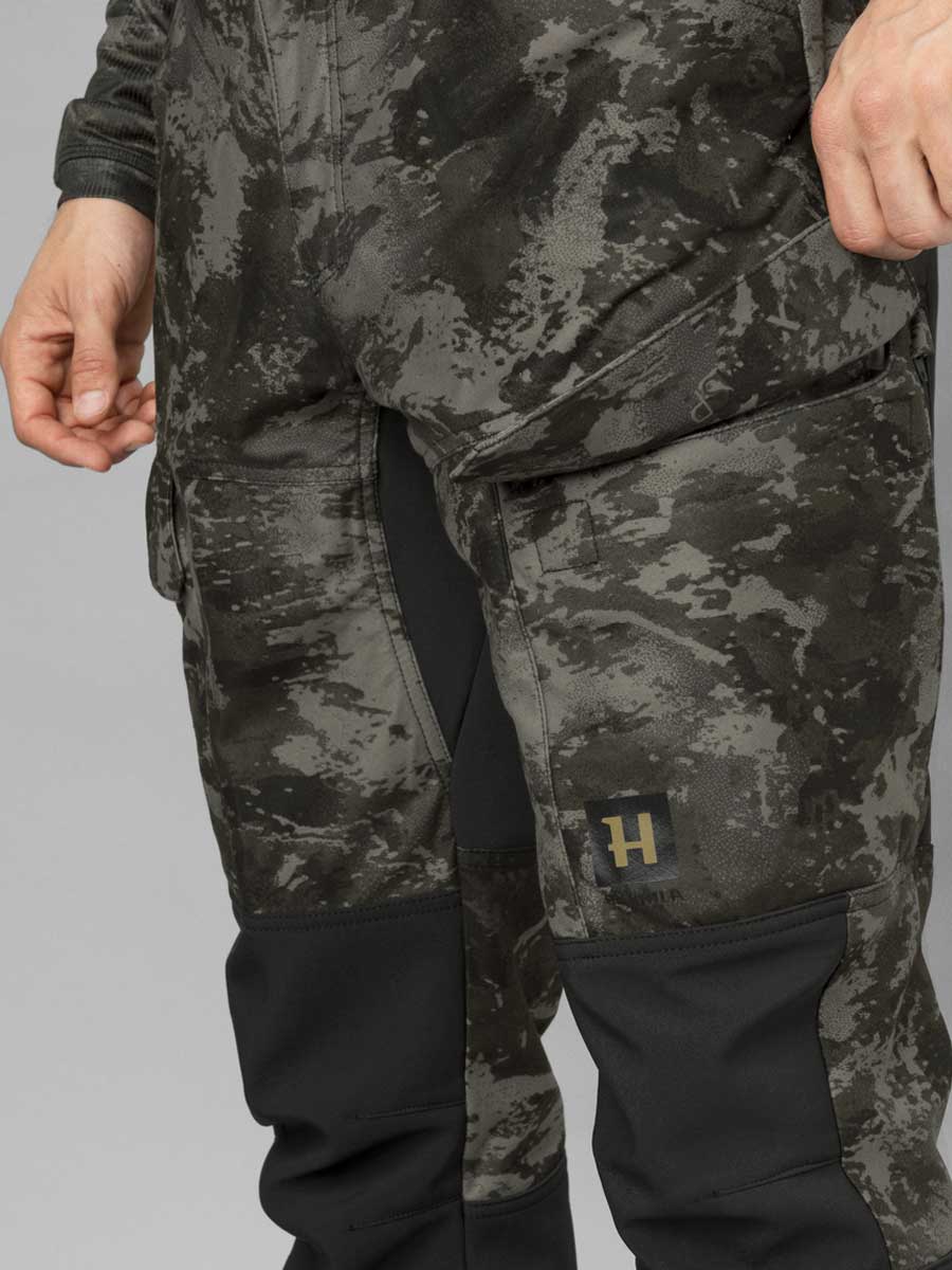 HARKILA NOCTYX Camo Silent Trousers - Mens - AXIS MSP Black