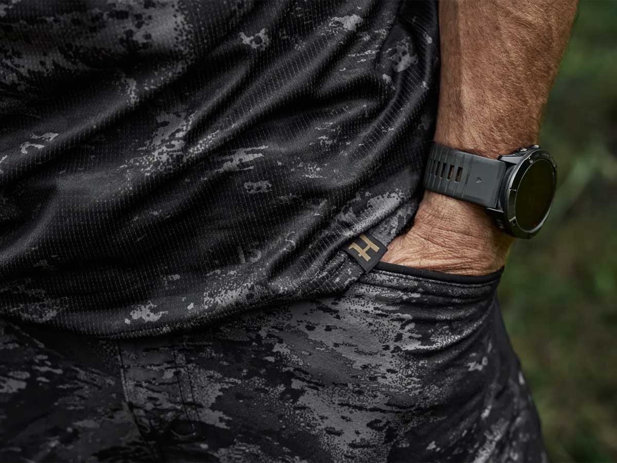 HARKILA NOCTYX Camo T-Shirt - Mens - AXIS MSP Black