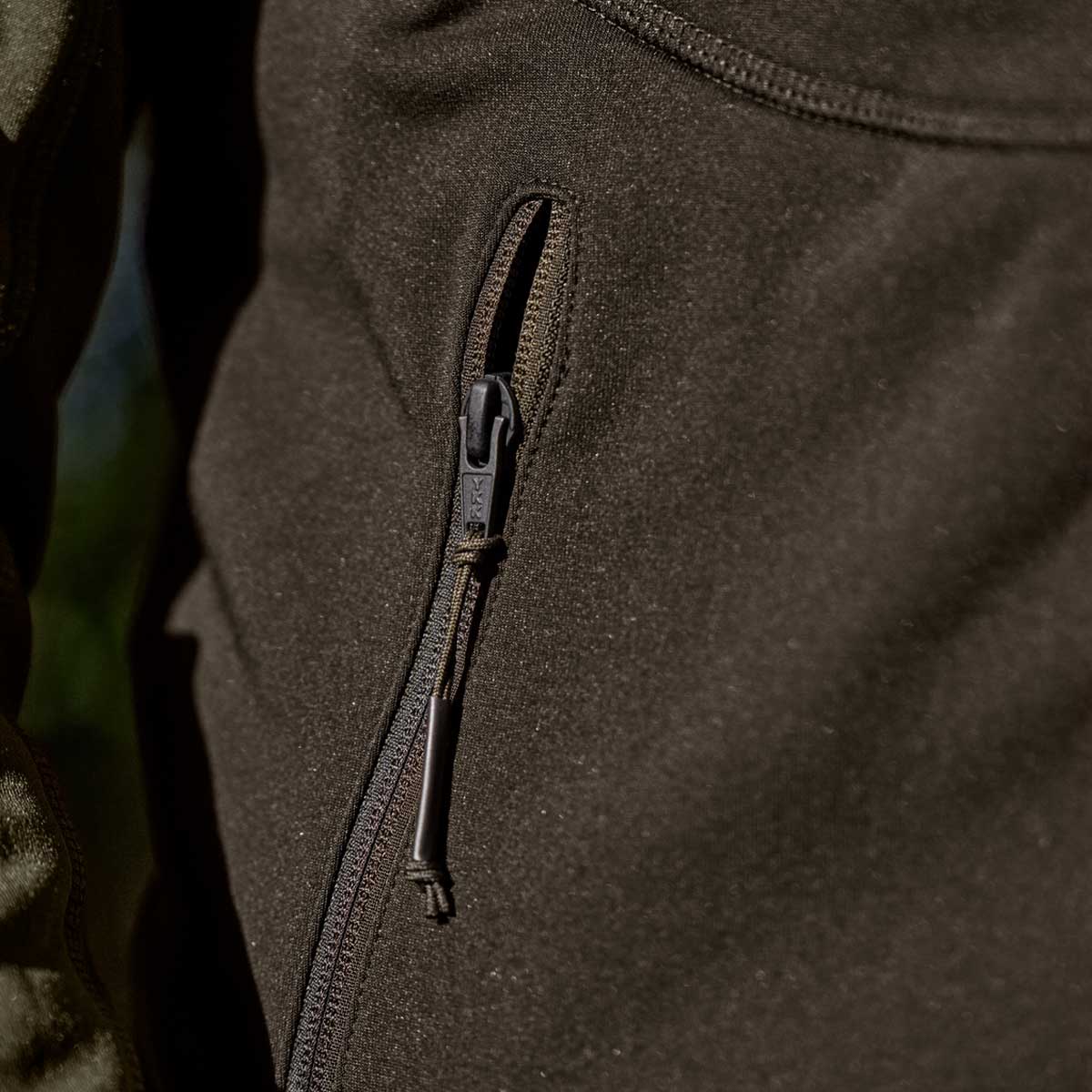 HARKILA Olaf Fleece Jacket - Mens - Shadow Brown / Forest Night