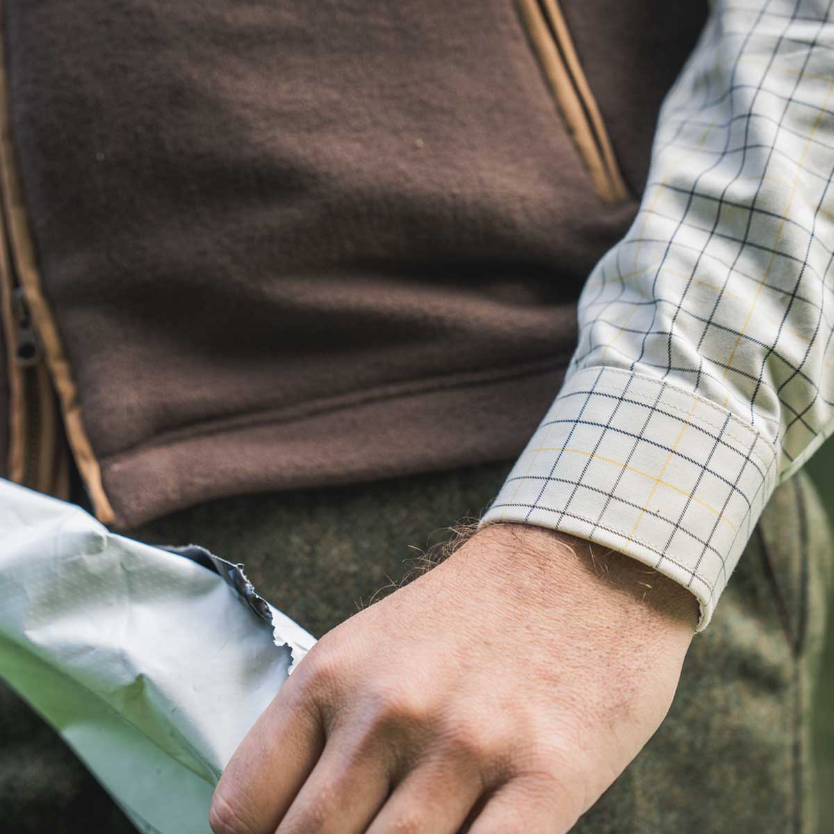 HARKILA Portfield Long Sleeve Shirt - Mens - Grape leaf