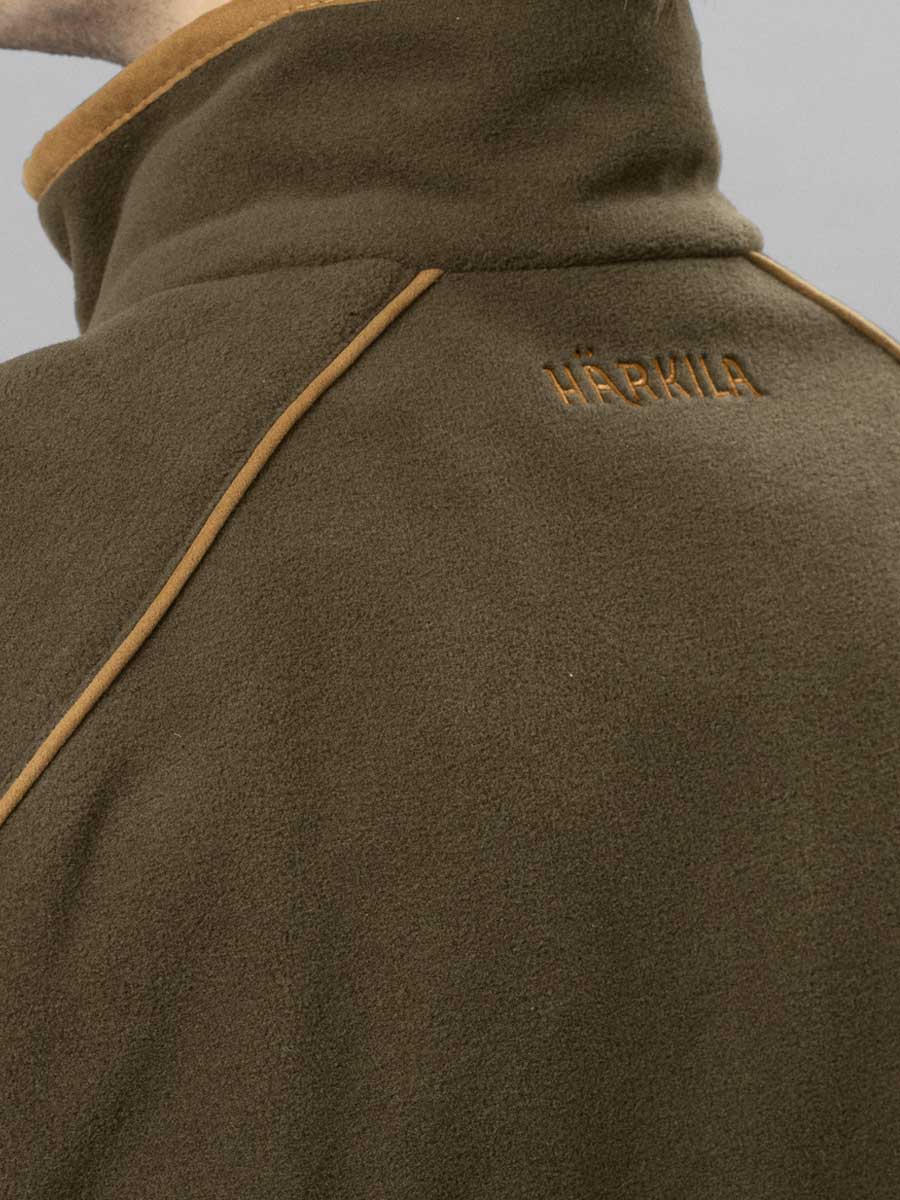 HARKILA Sandhem Fleece Gilet - Mens Polartec - Willow Green