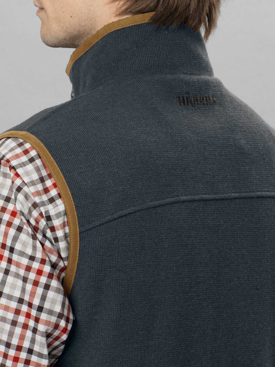 HARKILA Sandhem Pro Wool Fleece Gilet - Mens - Dark Navy Harkila