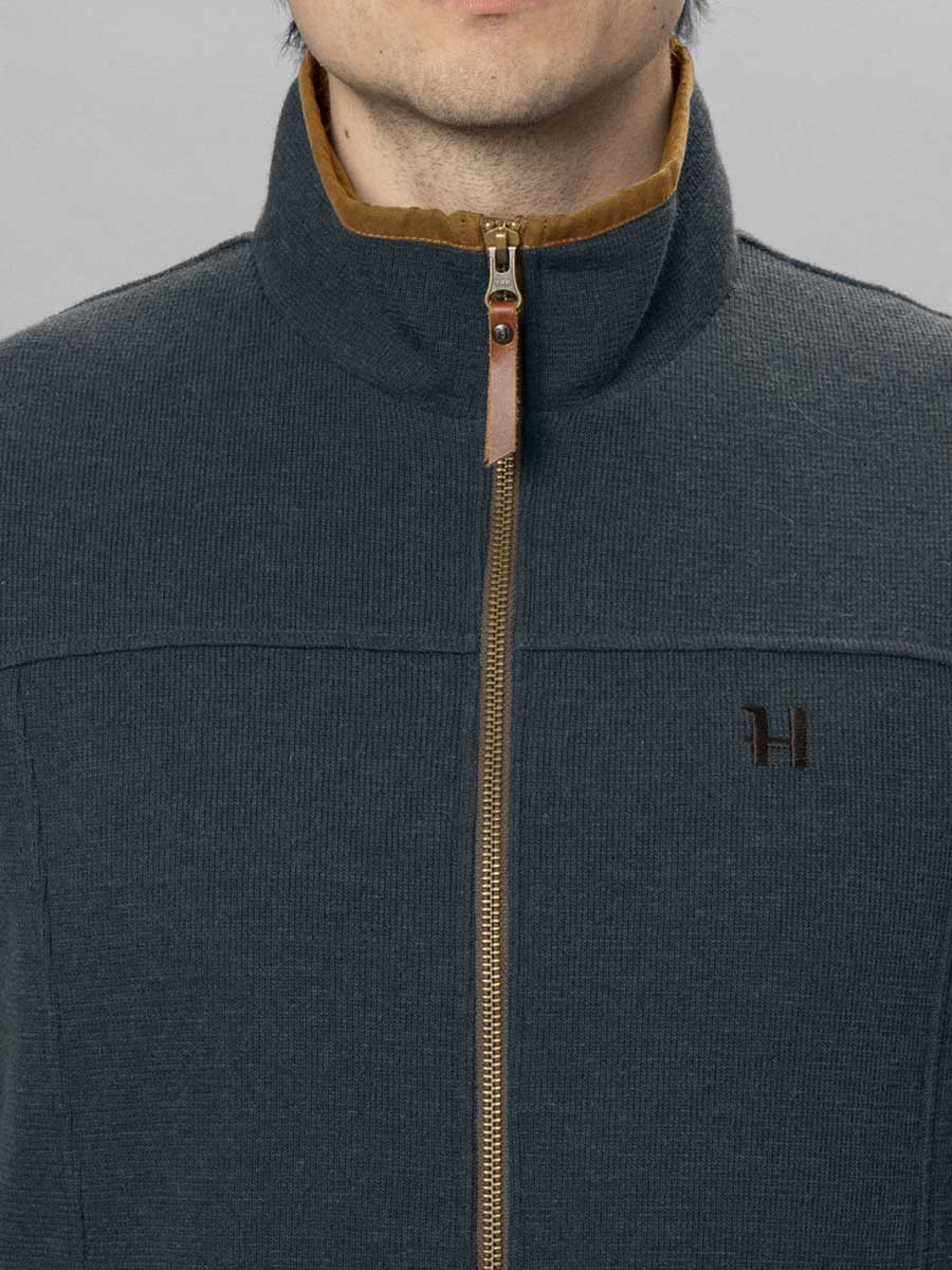 HARKILA Sandhem Pro Wool Fleece Gilet - Mens - Dark Navy Harkila