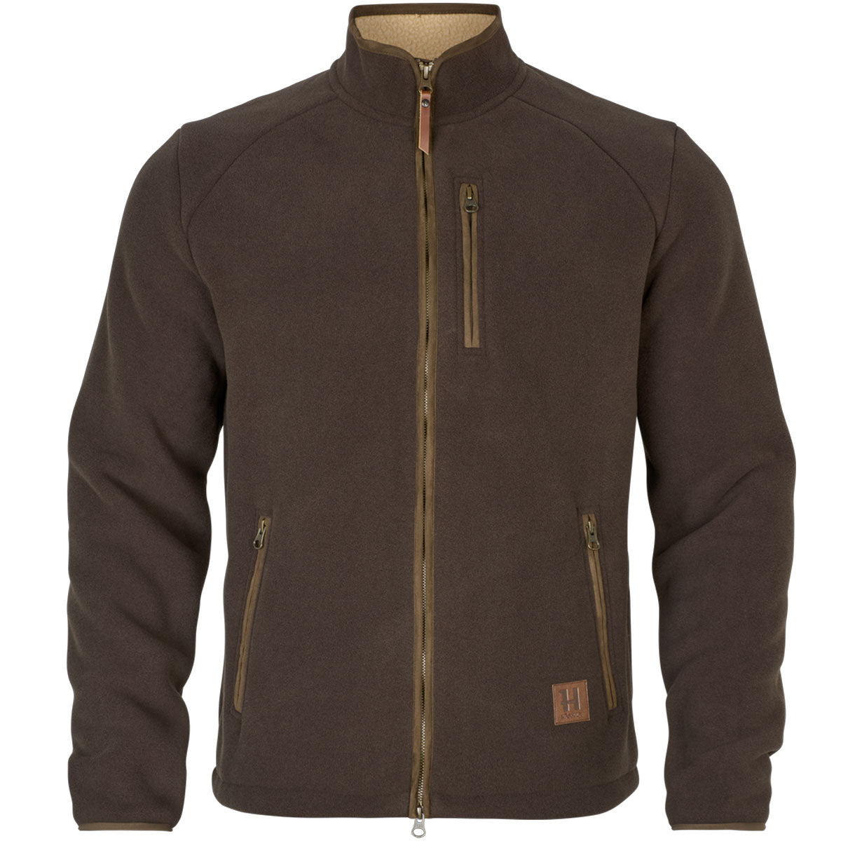 HARKILA Sandhem Sherpa Fleece Jacket - Mens - Demitasse Brown