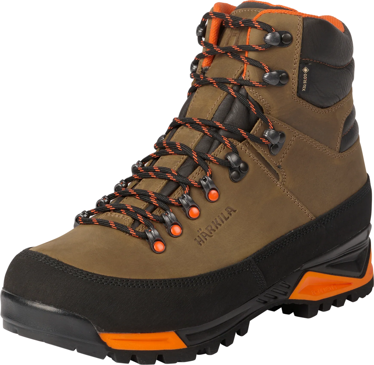 HARKILA Saxnas 7" GTX Boots - Mens - Mid Brown / Orange