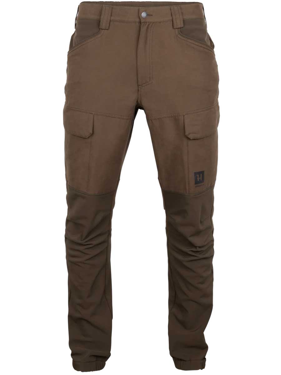 HARKILA Scandinavian Trousers - Mens - Dark Earth / Slate Brown