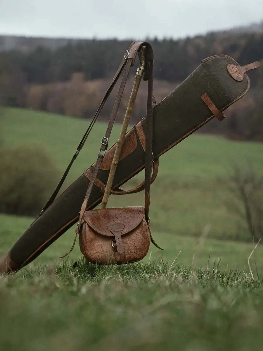 HARKILA Retrieve Shotgun Slip - Canvas/Leather - Warm Olive Harkila