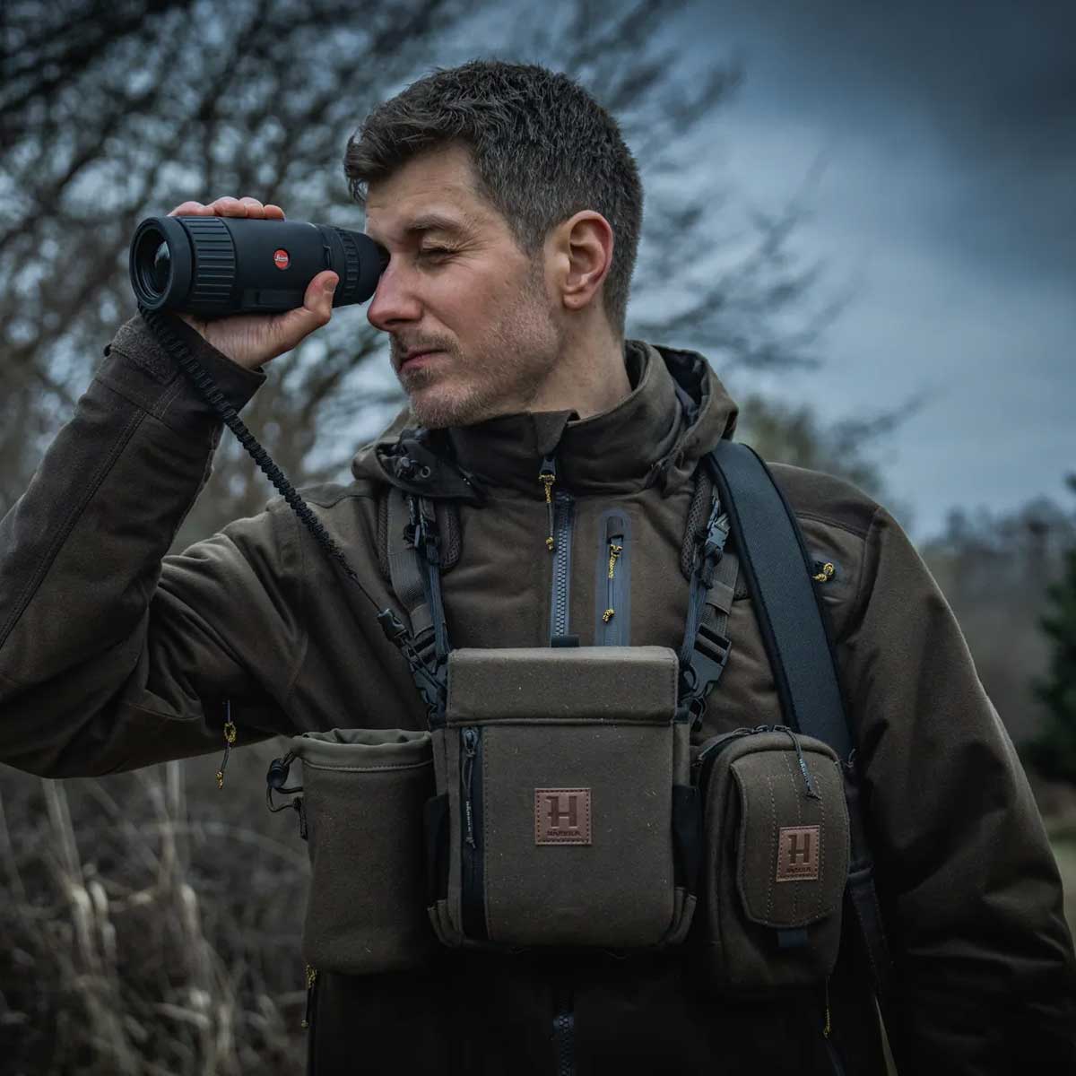 HARKILA Thermal Spotter Pouch - Dark Willow Green