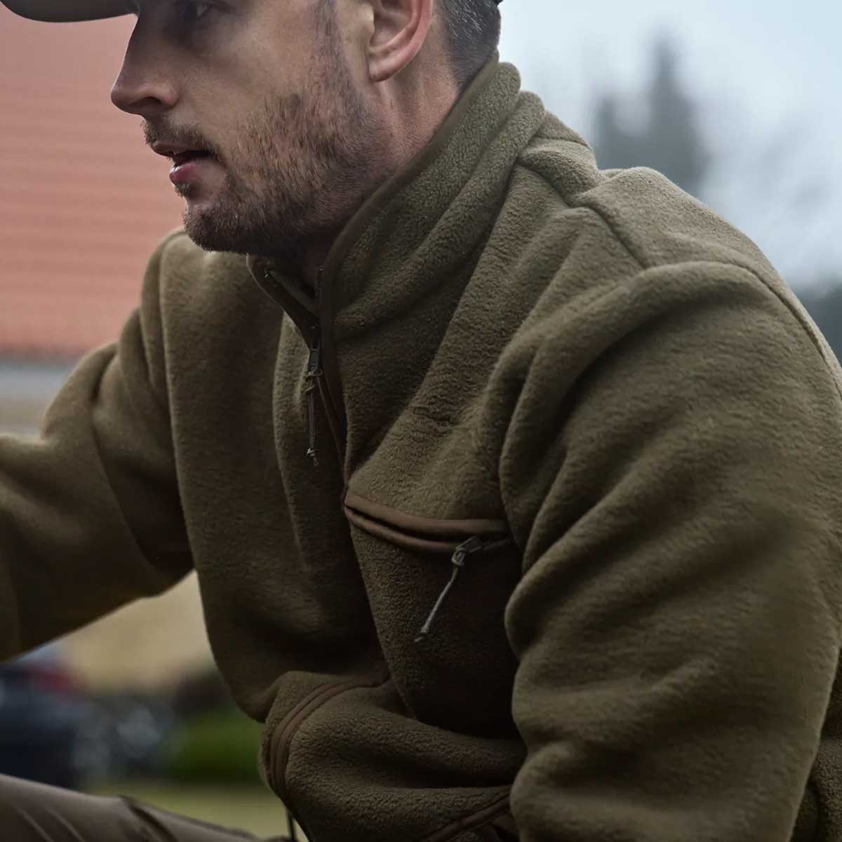 HARKILA Torsby Fleece Jacket - Mens - Willow Green