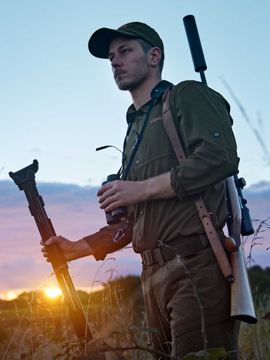 HARKILA Trail Long Sleeve Shirt - Mens - Willow Green