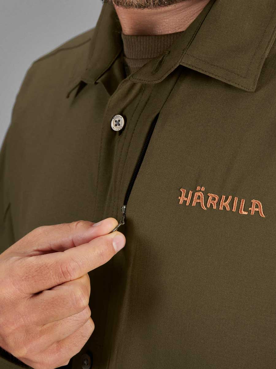 HARKILA Trail Long Sleeve Shirt - Mens - Willow Green