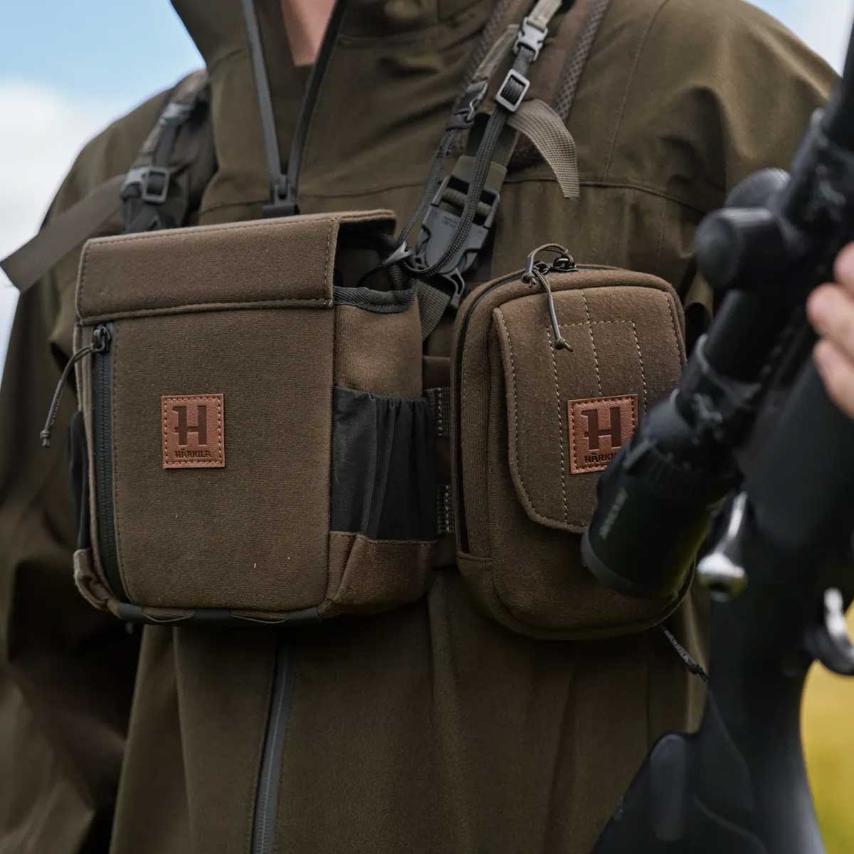 HARKILA Utility Pouch - Dark Willow Green