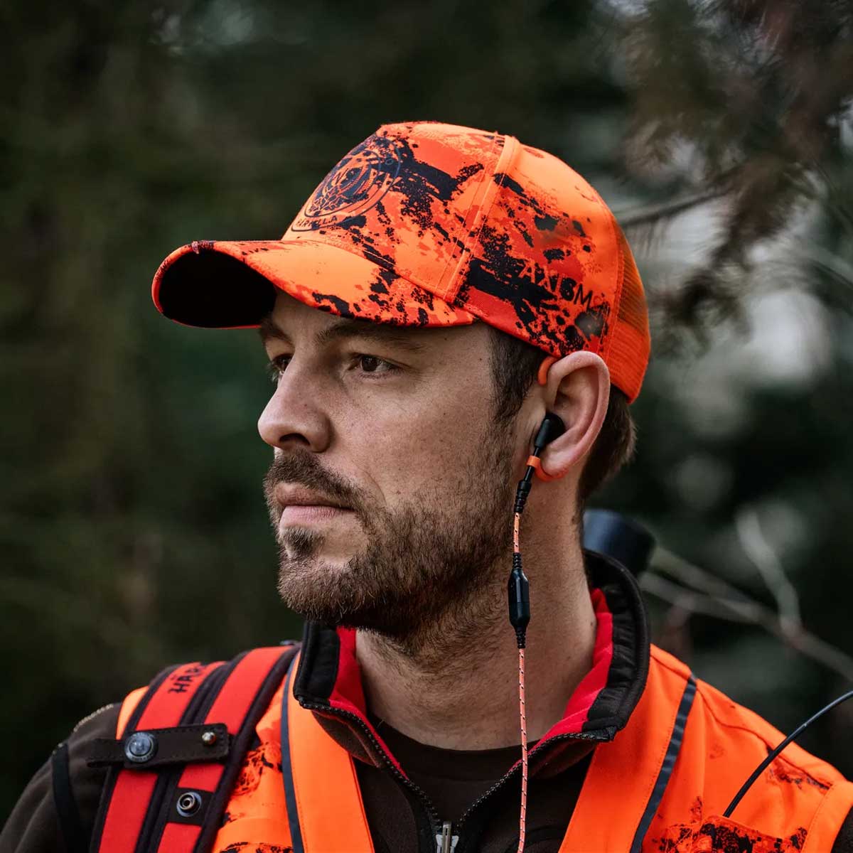HARKILA Wildboar Pro Blaze Light Cap - AXIS MSP Orange Camo / Shadow Brown
