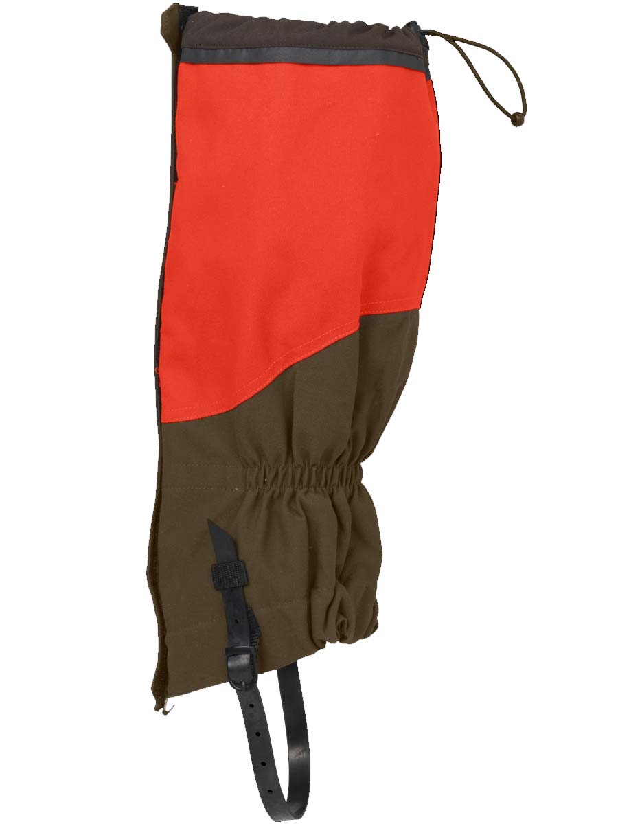 HARKILA Wildboar Pro Gaiters - Orange Blaze & Willow Green