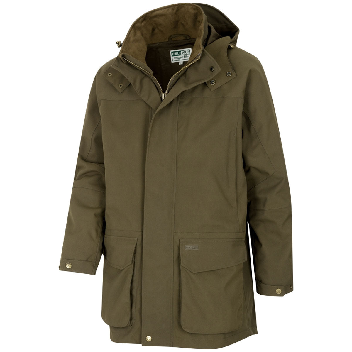 HOGGS OF FIFE Ballater Waterproof Field Jacket - Mens - Green