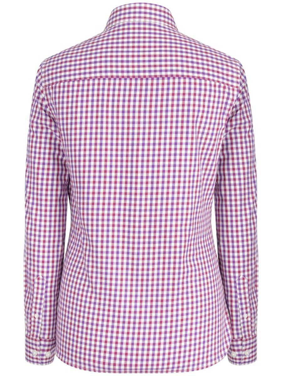 HOGGS OF FIFE Becky II Cotton Shirt - Women's - Pink/Blue