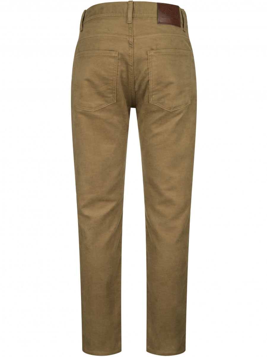 HOGGS OF FIFE Carrick Technical Stretch Moleskin Jeans - Mens - Dried Moss