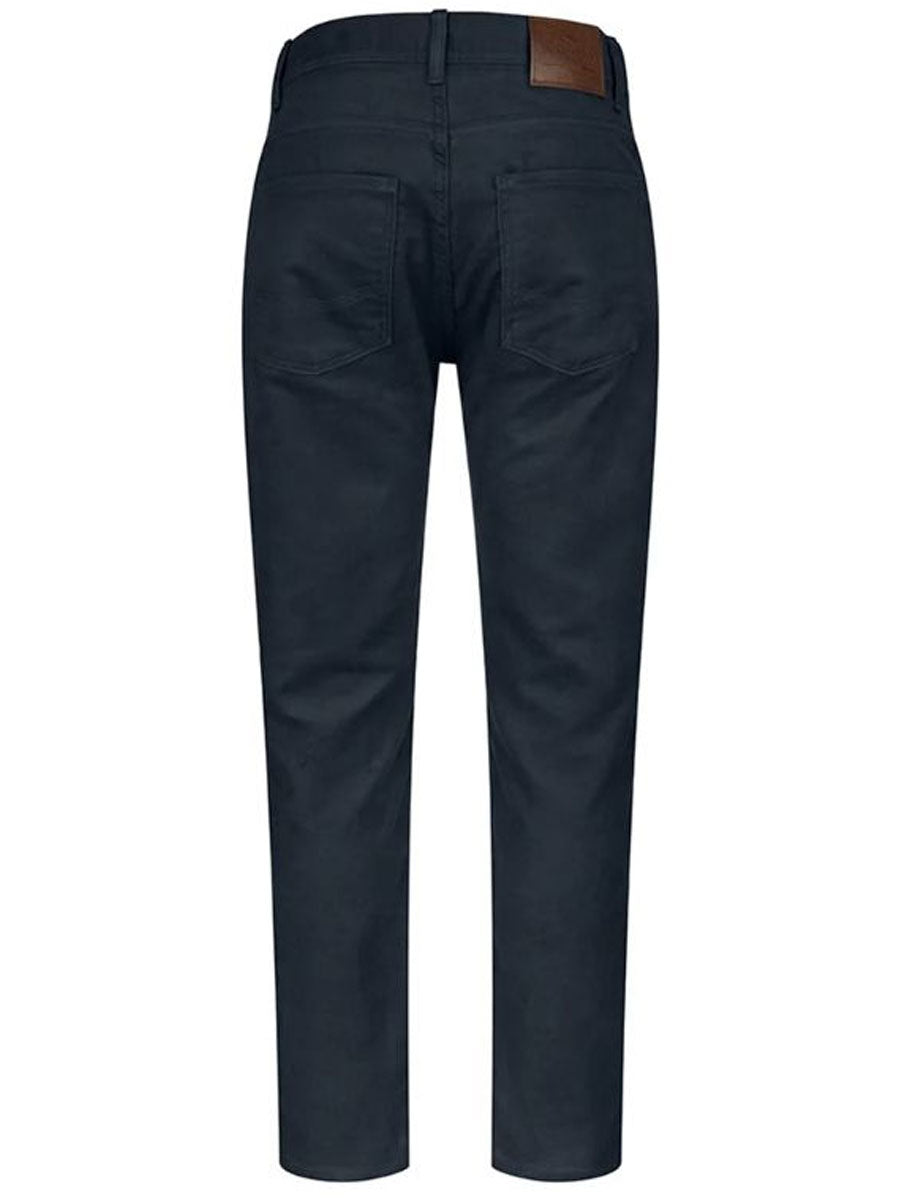 HOGGS OF FIFE Carrick Technical Stretch Moleskin Jeans - Mens - Navy