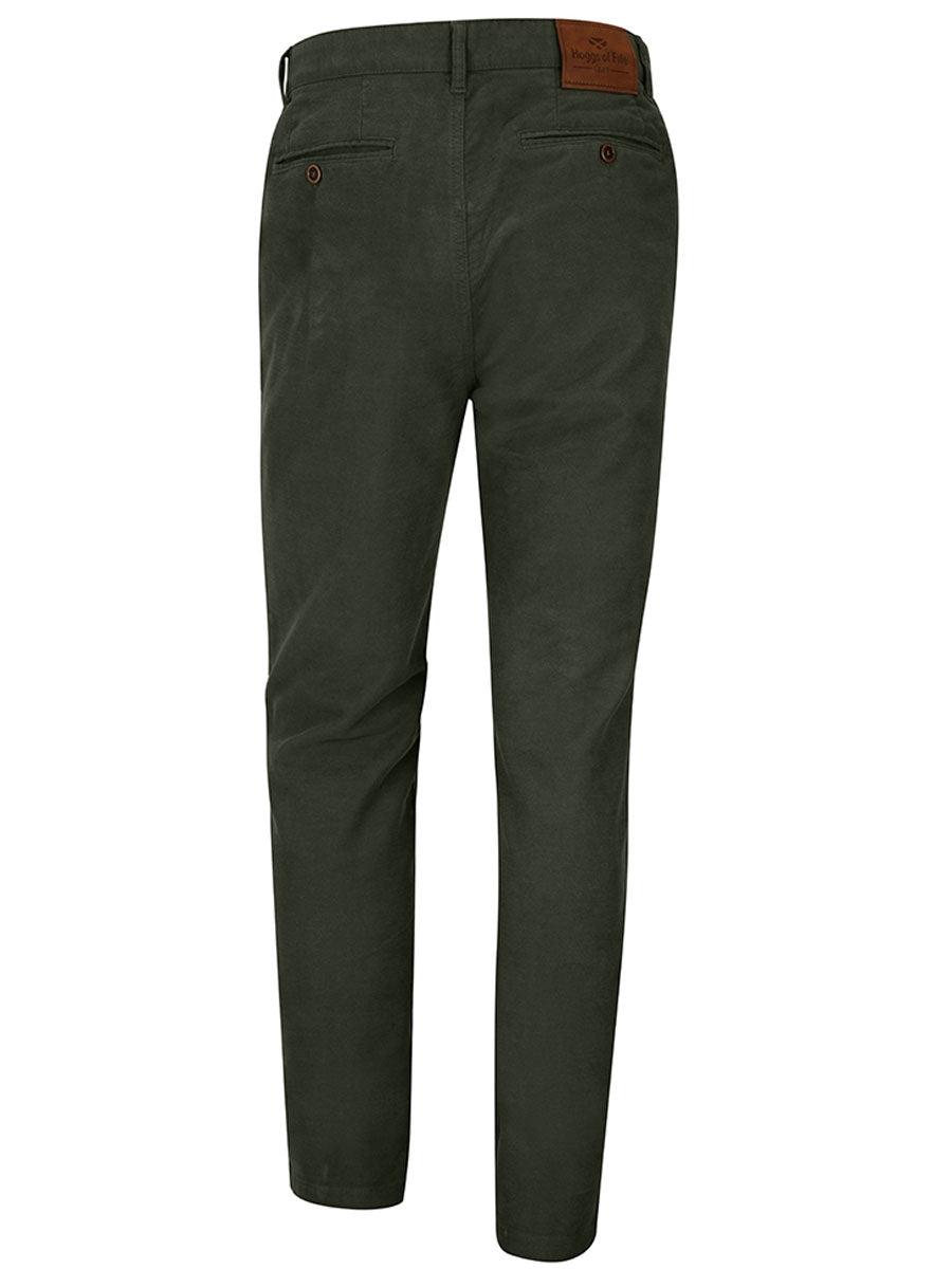 HOGGS OF FIFE Carrick Technical Stretch Moleskin Trousers - Mens - Dark Olive
