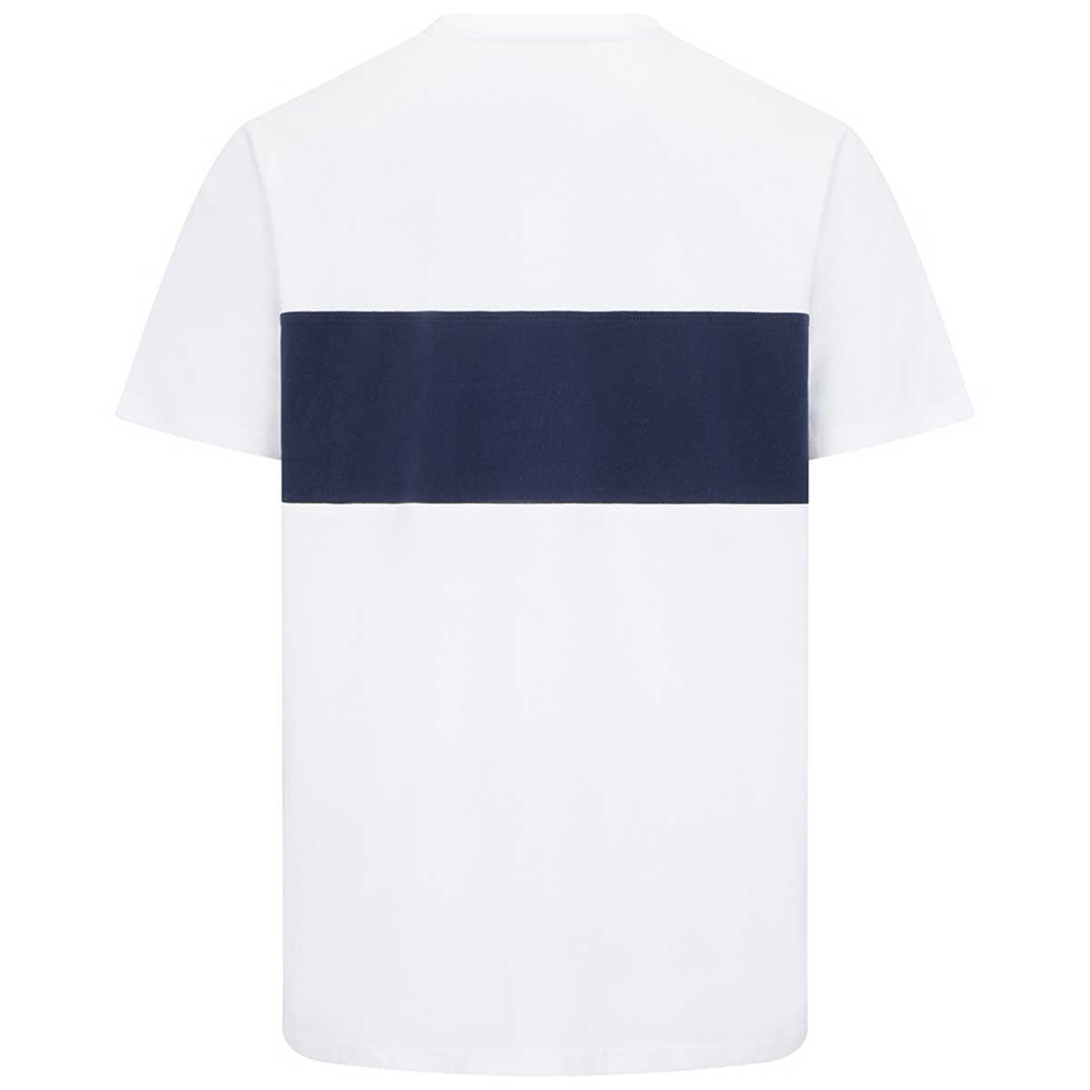 HOGGS OF FIFE Dalbeattie Colour Block T-Shirt - Men's - Navy & White