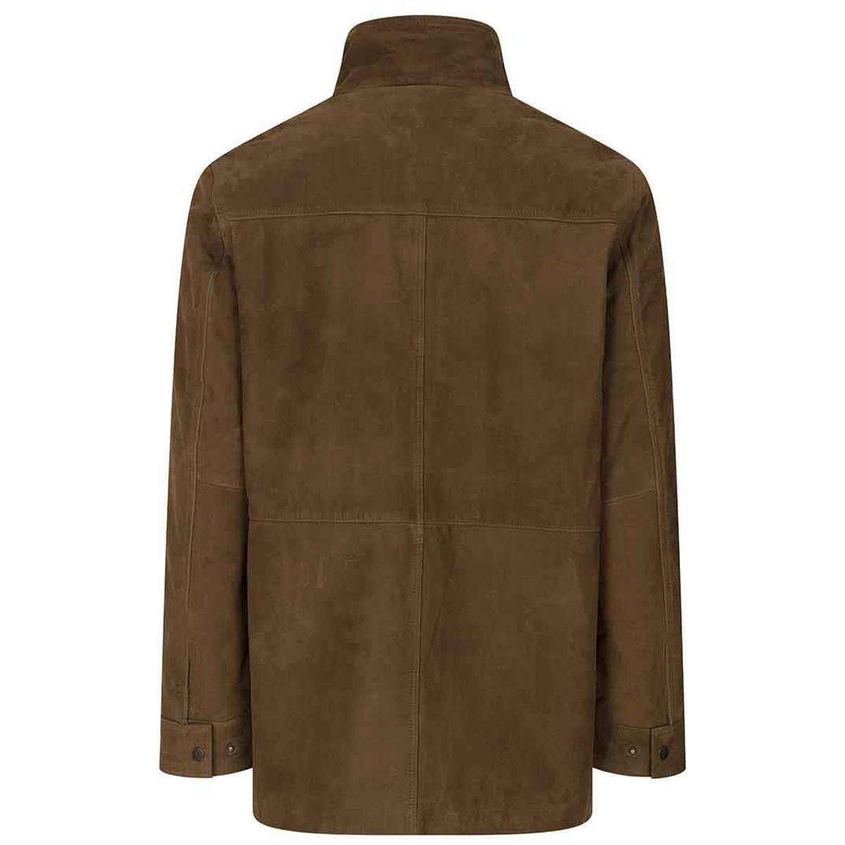 HOGGS OF FIFE Dunkeld II Leather Jacket - Men's - Khaki