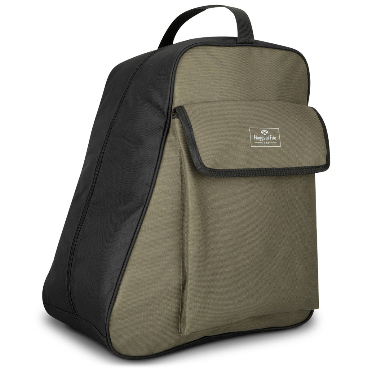 HOGGS OF FIFE Field & Trek Boot Bag - Green / Black