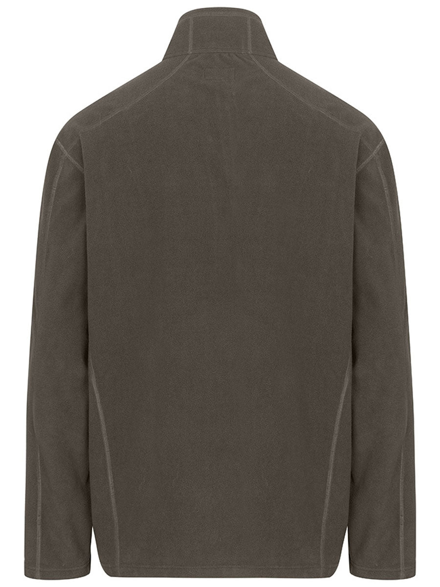 HOGGS OF FIFE Islander Techpro 1/4 Zip Sweatshirt - Men's - Beluga Green