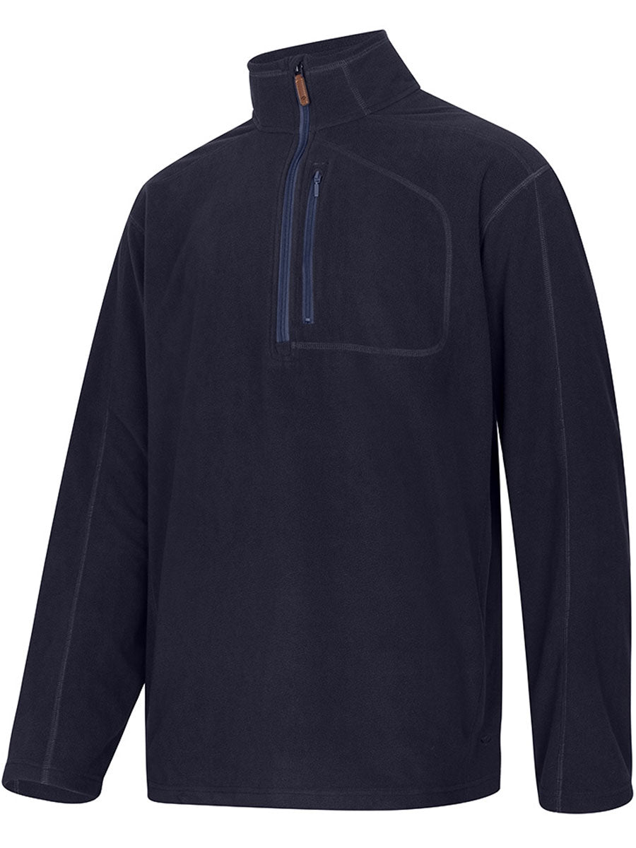 HOGGS OF FIFE Islander Techpro 1/4 Zip Sweatshirt - Men's - Navy