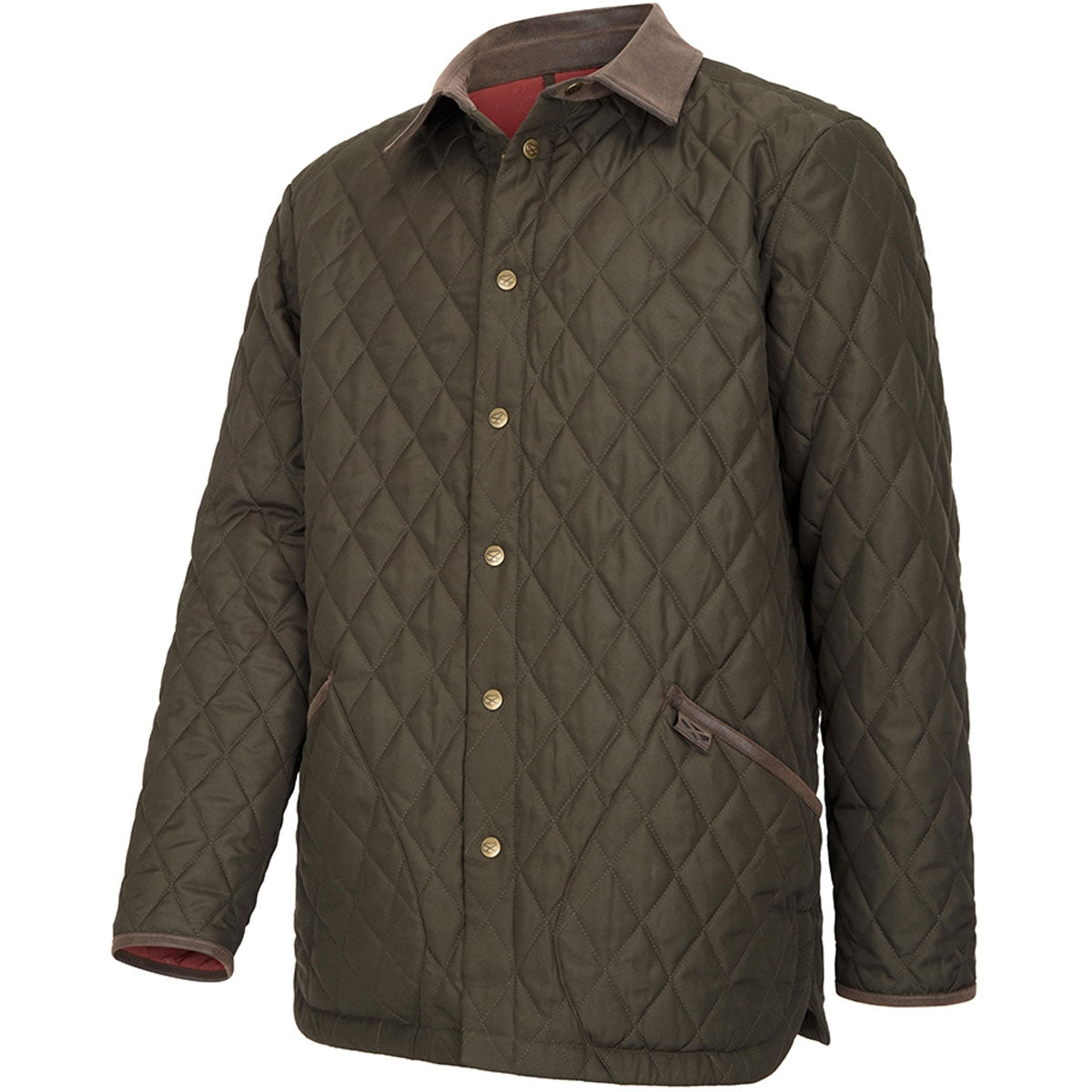 HOGGS OF FIFE Lochore Quilted Jacket - Men's - Forest