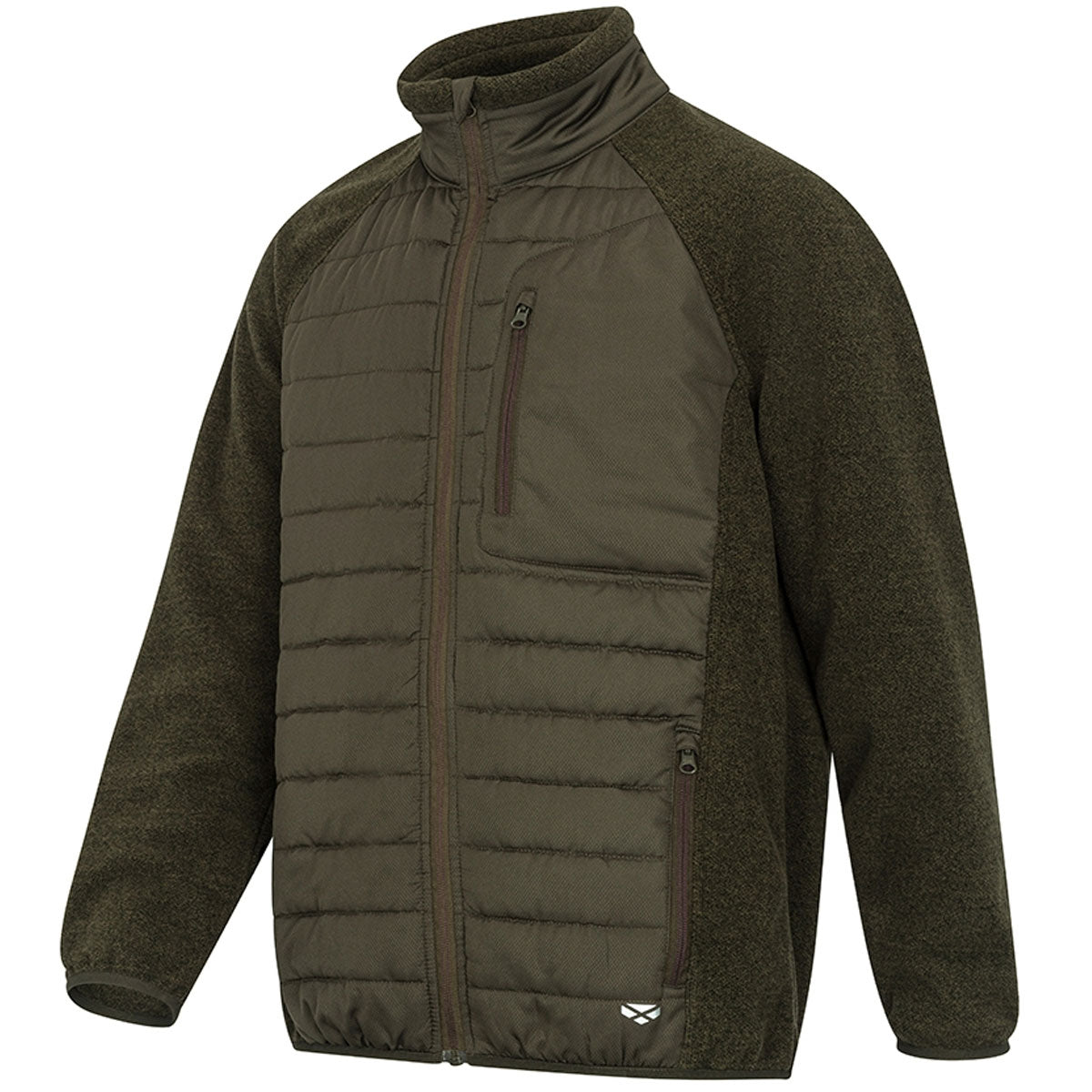 HOGGS OF FIFE Melville Hybrid Jacket - Mens - Dark Forest Marl
