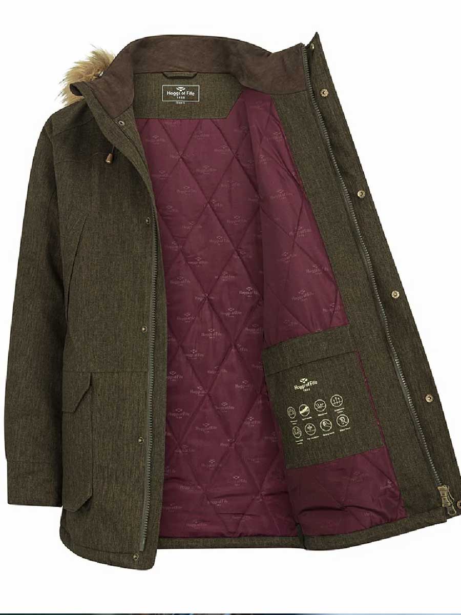 HOGGS OF FIFE Argyll II Waterproof Parka - Mens - Forest Green