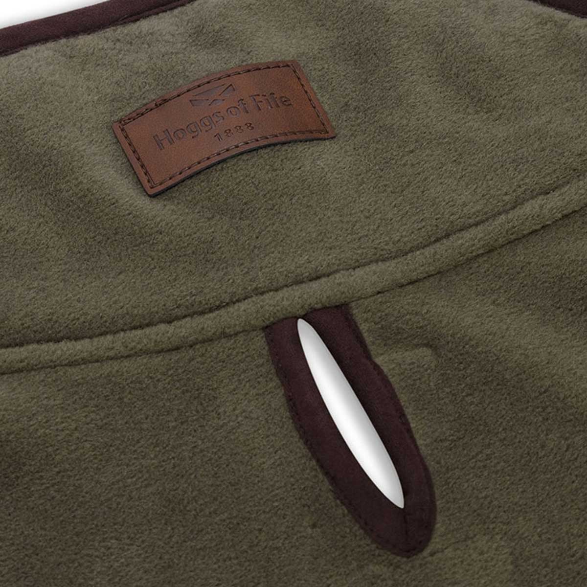 HOGGS OF FIFE Stenton Fleece Dog Coat - Lovat