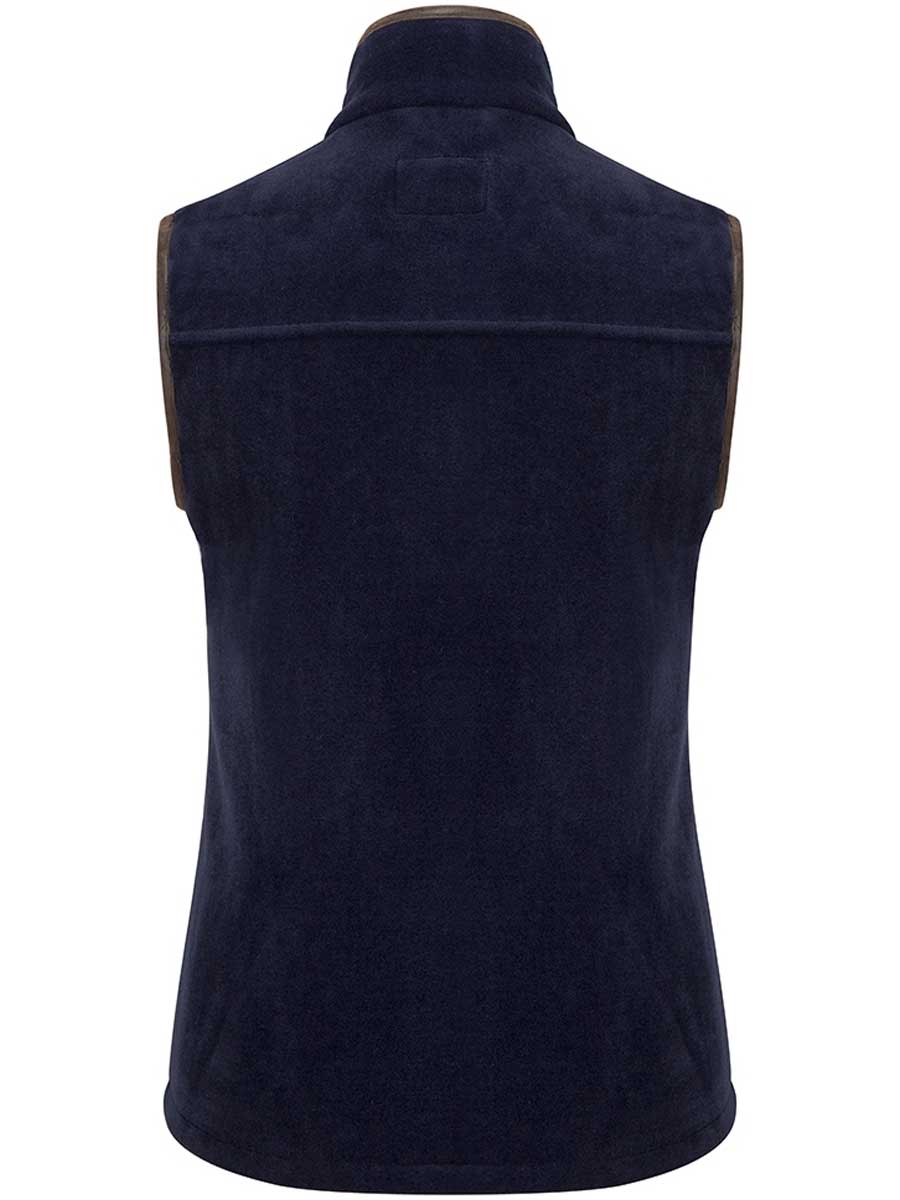 HOGGS OF FIFE Stenton Technical Fleece Gilet - Ladies - Navy Hoggs of Fife