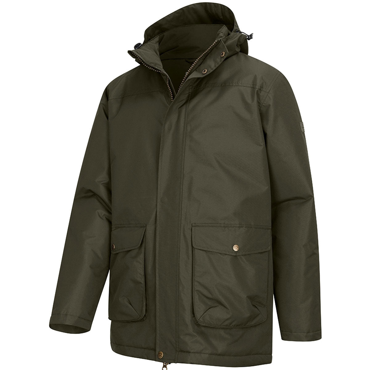 HOGGS OF FIFE Walker Waterproof Long Coat - Mens - Fern Green