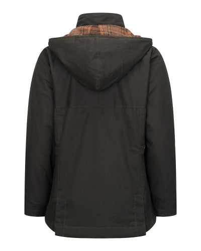 40% OFF - HOGGS OF FIFE Kelso Waterproof Wax Jacket - Women's - Forest Green - Size: XL