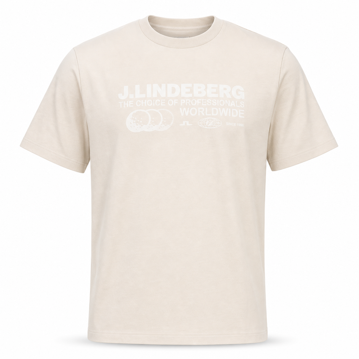 J.LINDEBERG Alpha Graphic T-Shirt - Men's - Moonbeam