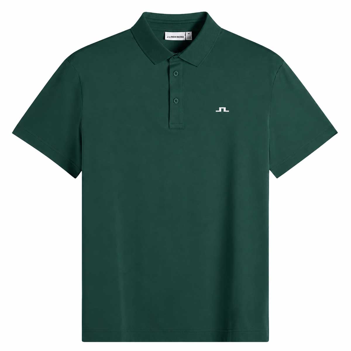 J.LINDEBERG Bridge Polo Shirt – Men’s Regular Fit – Forest Biome