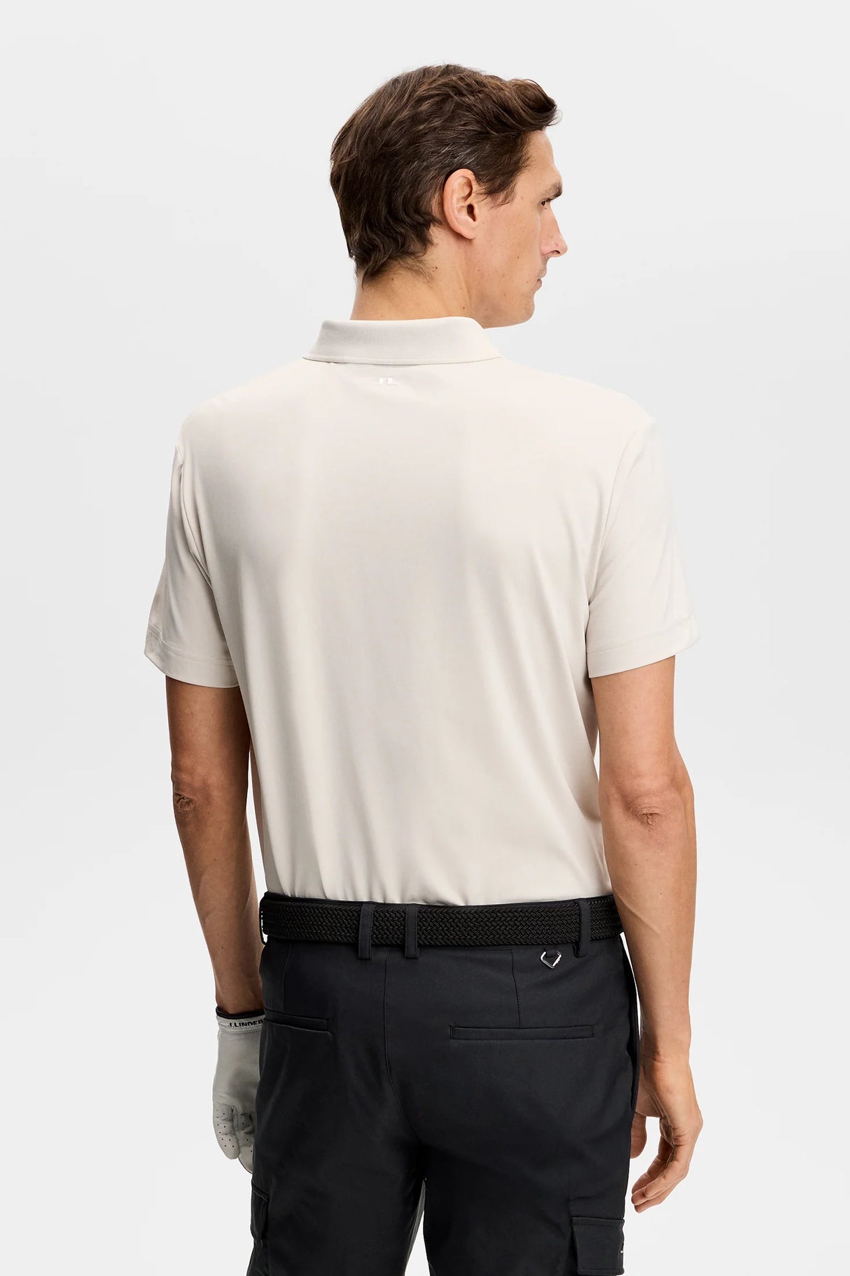 J.LINDEBERG Bridge Polo Shirt – Men’s Regular Fit – Moonbeam