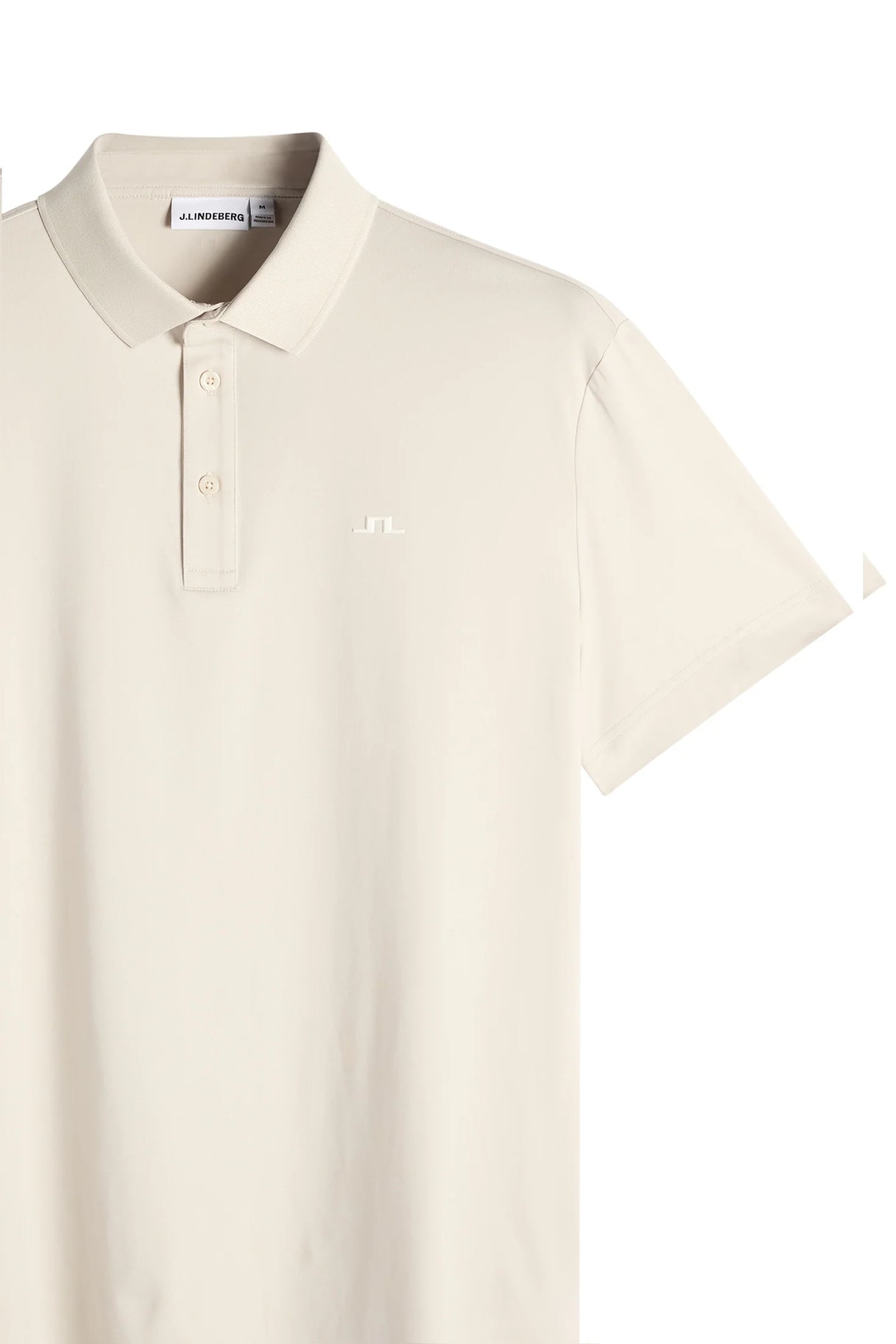 J.LINDEBERG Bridge Polo Shirt – Men’s Regular Fit – Moonbeam